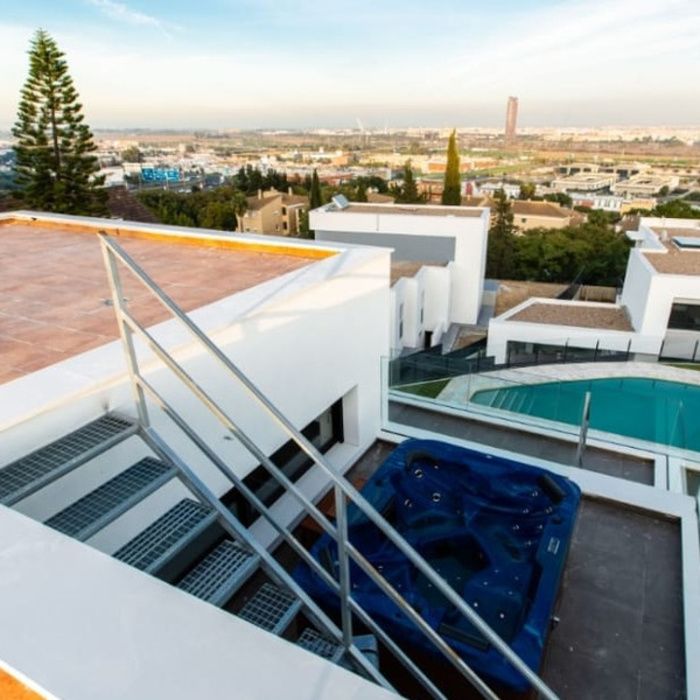Exclusiva villa con vistas a Sevilla