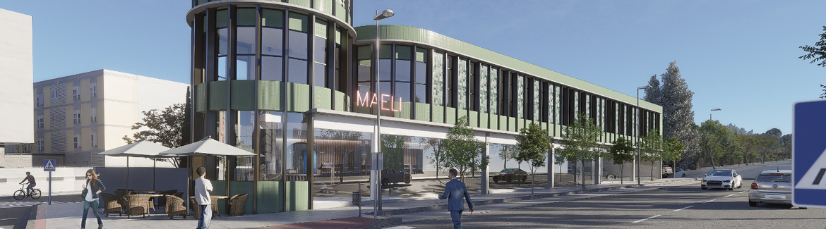 EDIFICIO COMERCIAL DE OBRA NUEVA EN ZONA FUTURO METRO DE ALCALÁ DE GUADAÍRA