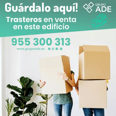 Logo promoción TRASTEROS PARA PROPIETARIOS EN EDIFICIO SEVILLA II